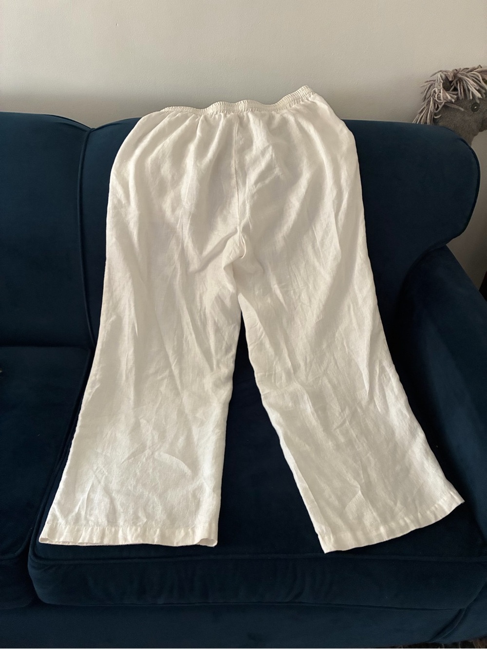 LINTICO
White Linen Pants - Picture 3 of 4